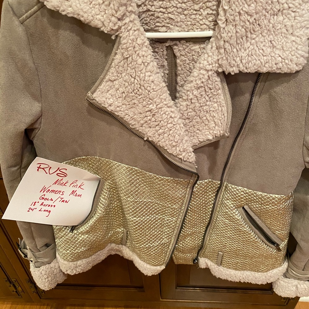 Minkpink moto jacket